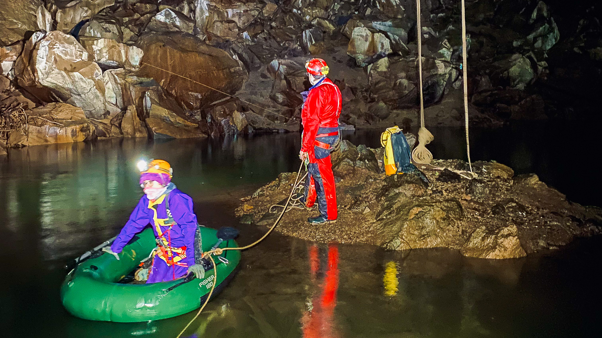 Le Creux de Soucy: Exploration of the Lake in the Heart of the Chasm - Discovery of an Exceptional Site