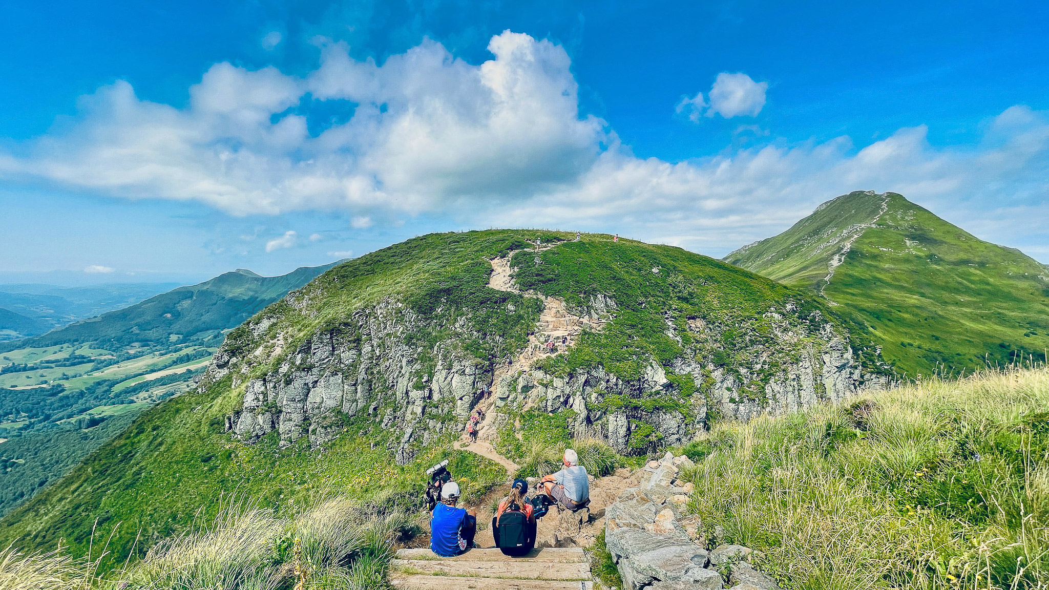 Rolland Breach: Impressive Passage between Puy Griou and Puy Mary