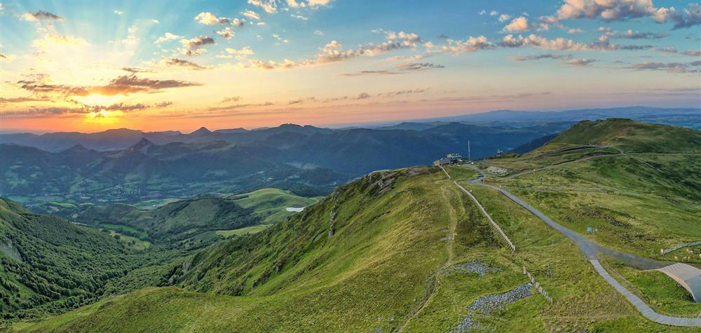 Plomb du Cantal, Lioran, Puy Mary and Puy de Peyre Arse