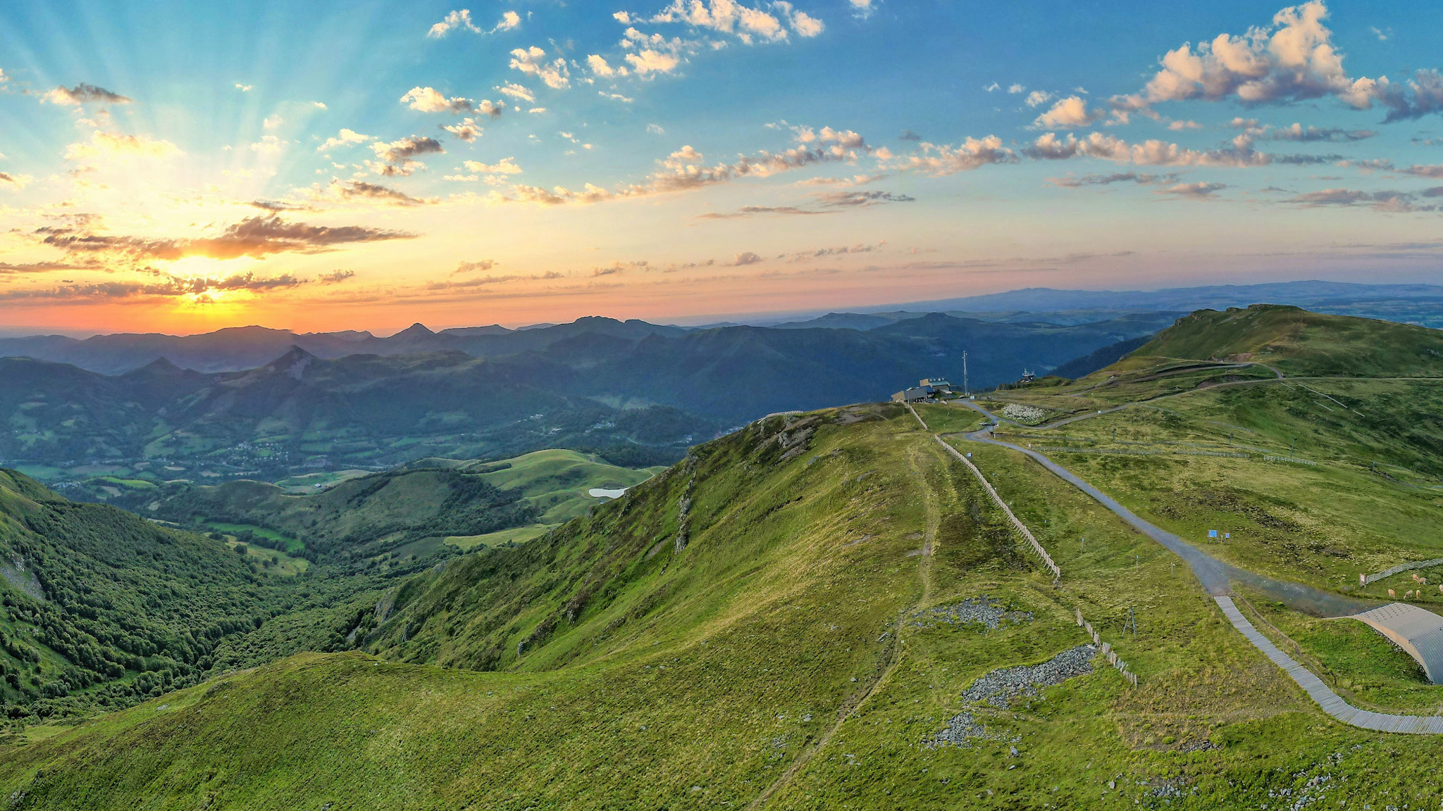 Plomb du Cantal, Lioran, Puy Mary and Puy de Peyre Arse