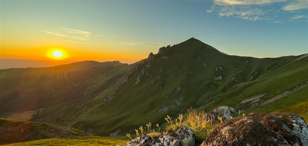Magical Sunset over the Chastreix-Sancy Nature Reserve