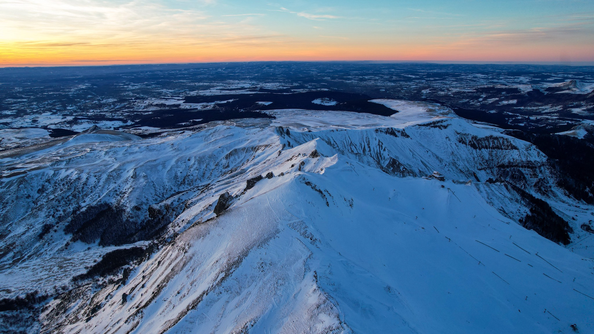 Puy de Sancy: White Splendor