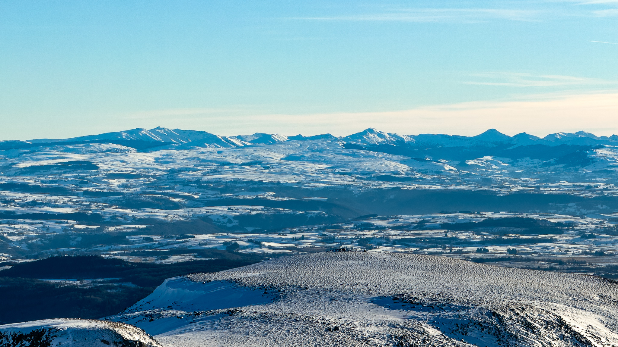 Puy de Sancy: Grandiose Panorama of the Cantal Mountains