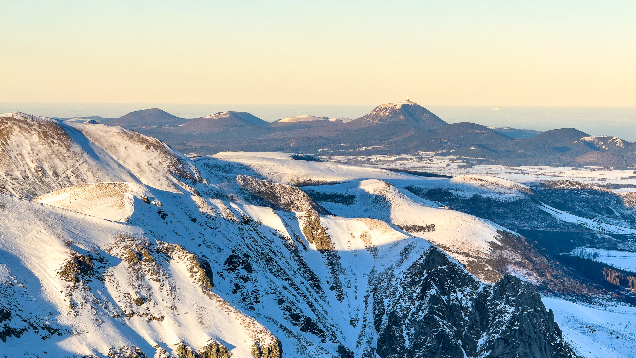 Puy de Sancy: Unique Panorama of the Puy de Dôme