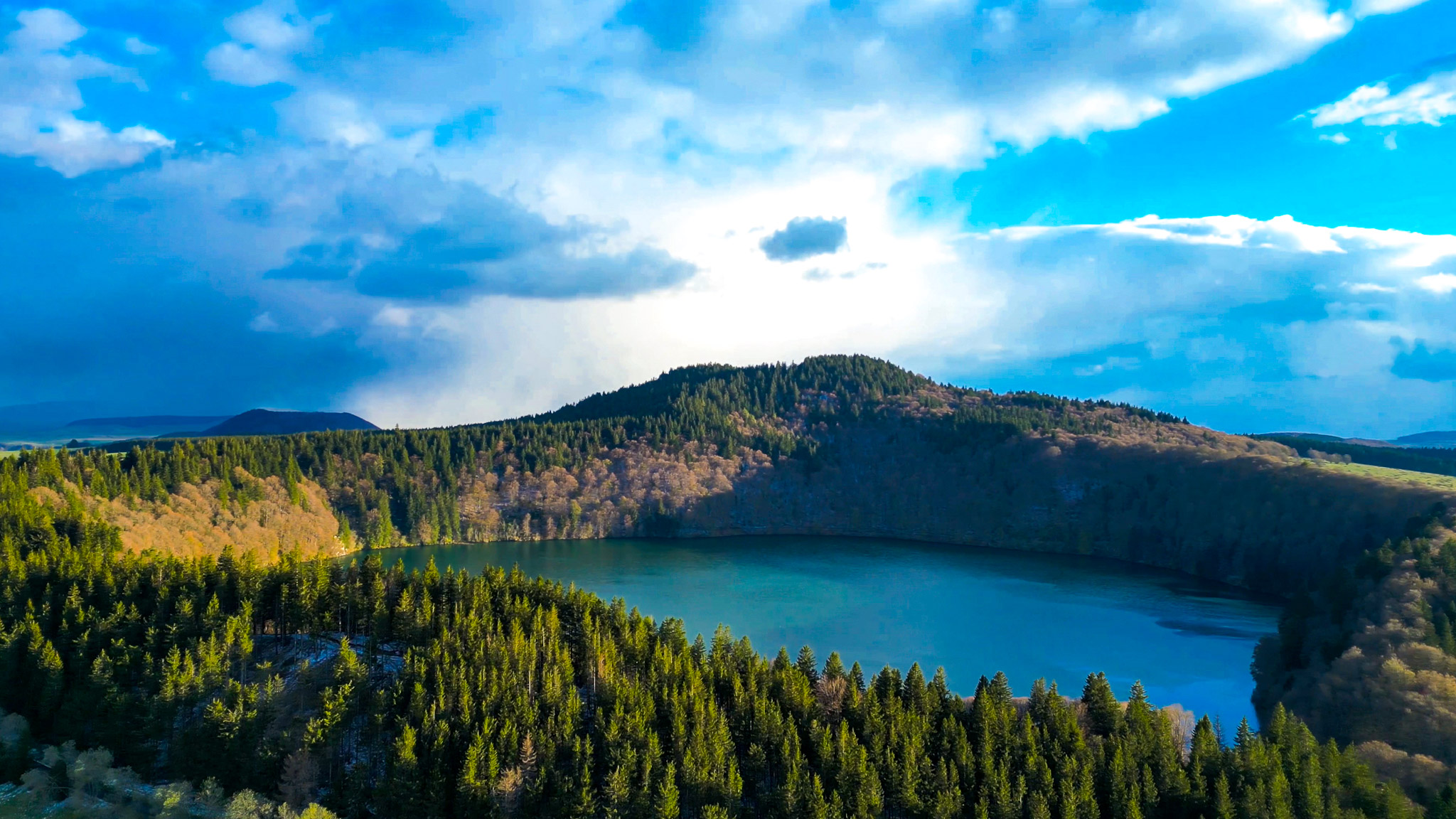 Lake Pavin: Mysterious Volcanic Lake